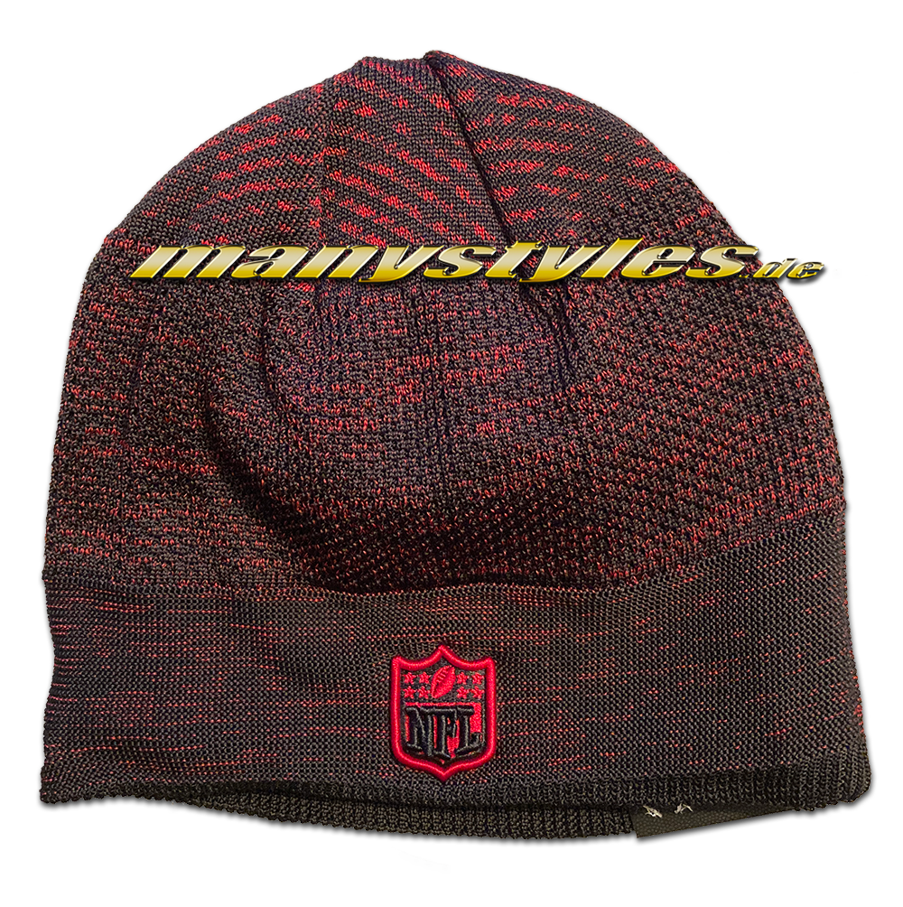 San Francisco 49ers NFL Sideline 2020 Engineered Knit Beenie von New Era backview