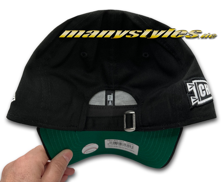 manystyles_new_era_chicago_white_sox_mlb_9forty_cap_team_side_patch_black_white_backview Chicago White Sox MLB Team Side Patch Curved Visor Royal White von New Era Backview