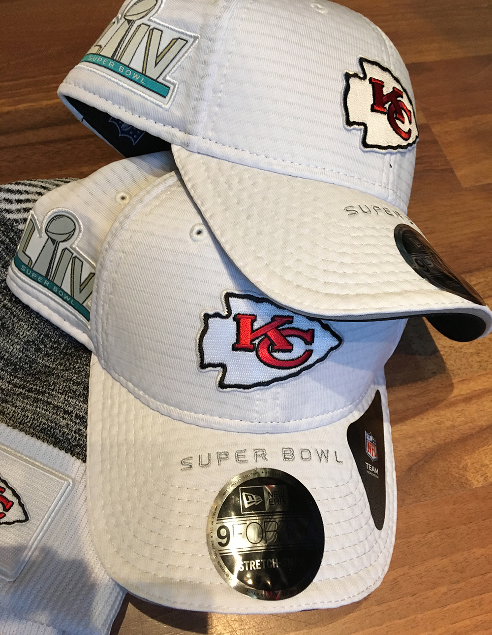 Kansas City Chiefs NFL 9FORTY Stretch Snap Superbowl LIV Cap