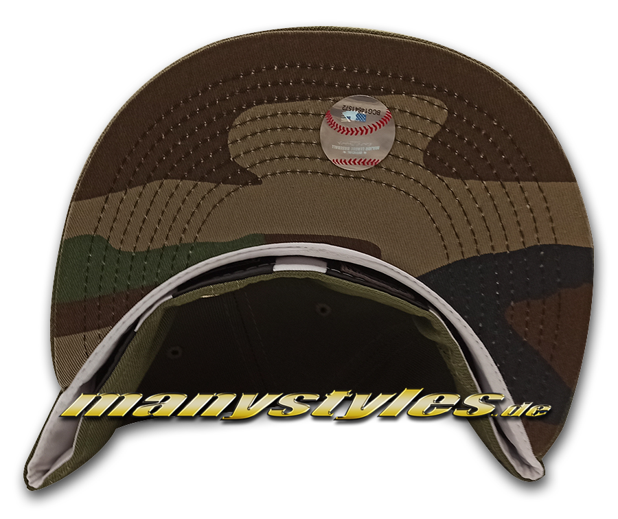 Montreal Expos MLB 59FIFTY manyStyles exclusive AN35 Olive Woodland Camouflage von New Era Undervisor