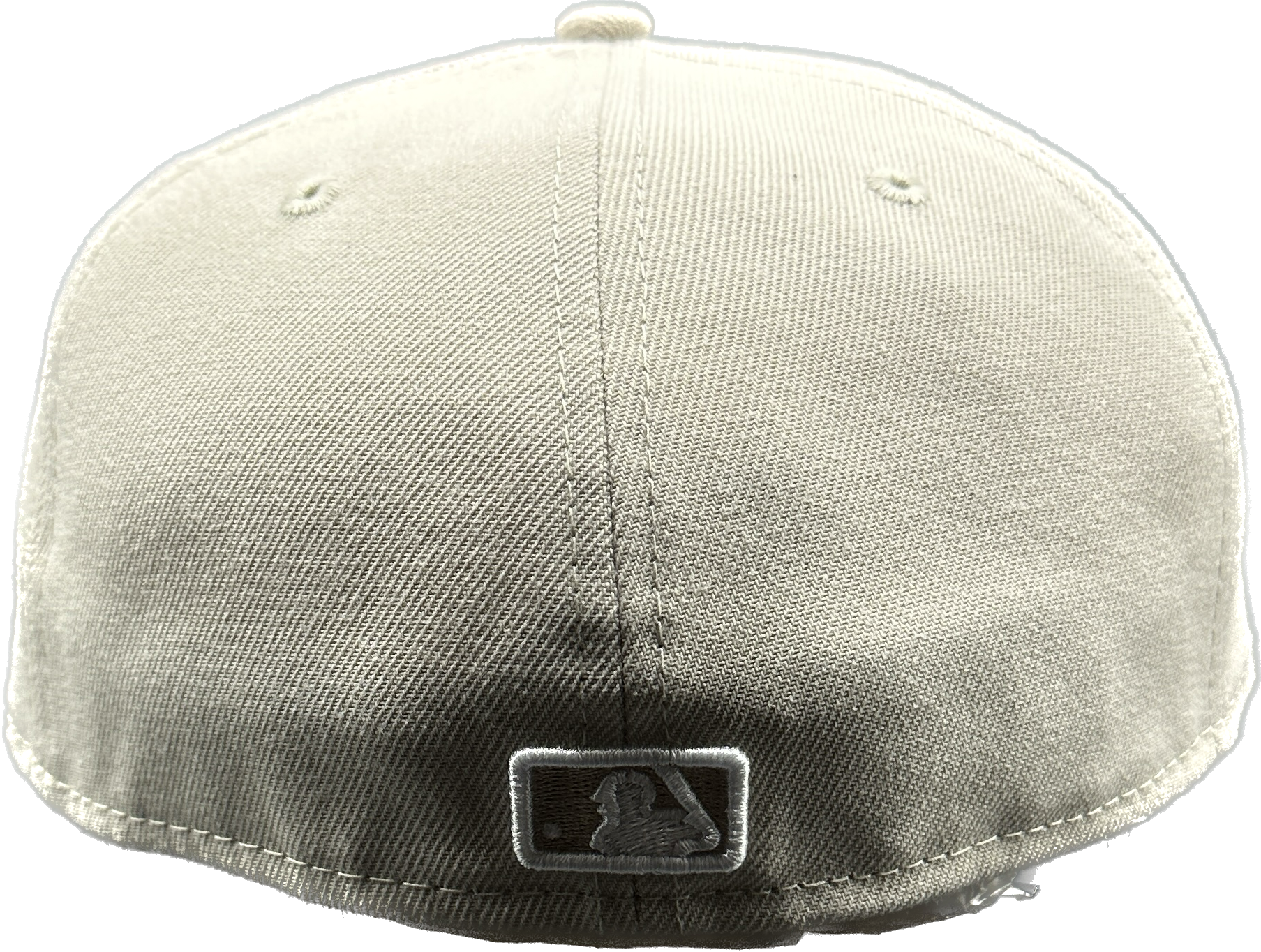 NY Yankees MLB 59FIFTY Fitted Cap League Essential Stone White von New Era Backview