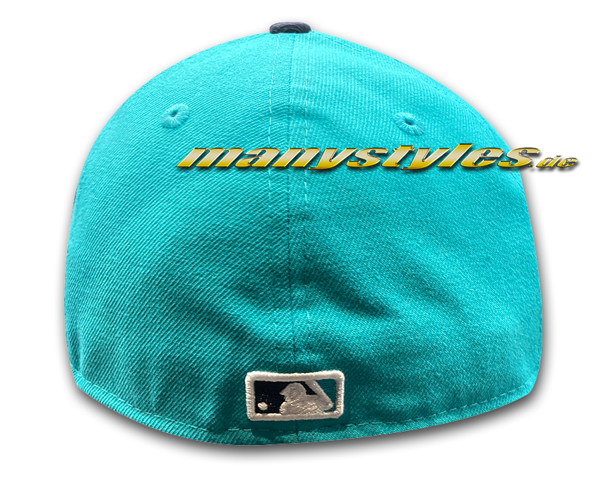 Seattle Mariners MLB 59FIFTY exclusive LowPro Cap Teal Navy Backview
