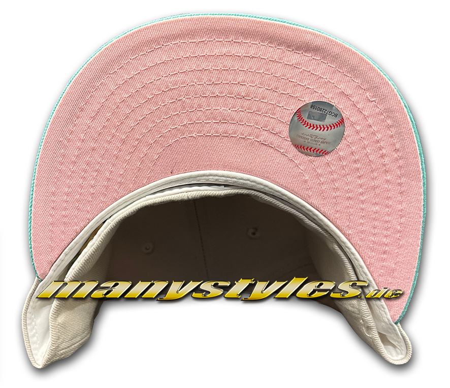 manystyles_new_era_tampa_bay_rays_mlb_hwc_59fifty_fitted_cap_1998_inaugural_series_stone_grey_undervisor Tampa Bay Rays MLB 59FIFTY Tampa Bay Rays MLB HWC Inaugural 1998 59FIFTY exclusive Cap Stone Grey Clear Mint von New Era Undervisor