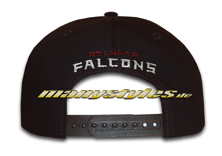 manystyles_new_era_atlanta_falcons_nfl_950_snapback_cap_vs_all_yall_black_white_backview Atlanta Falcons 9FIFTY NFL Snapback Cap vs All Y´all Black Red OTC von New Era Backview