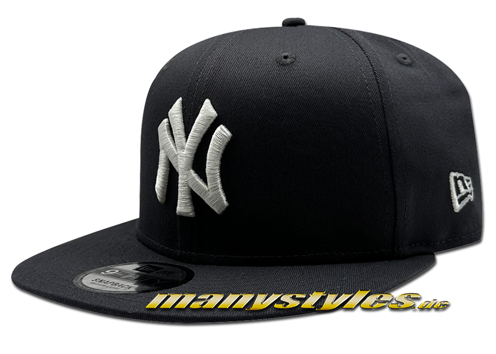 manystyles_new_era_ny_yankees_mlb_9fifty_snapback_cap_new_traditions_inaugural_yanbkee_stadium_2009_graphite_navy_bright_white_front NY Yankees MLB 59FIFTY Fitted Cap New Traditions Graphite Bright White von New Era