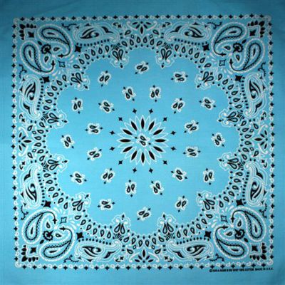 manystyles USA Bandana Light Blue