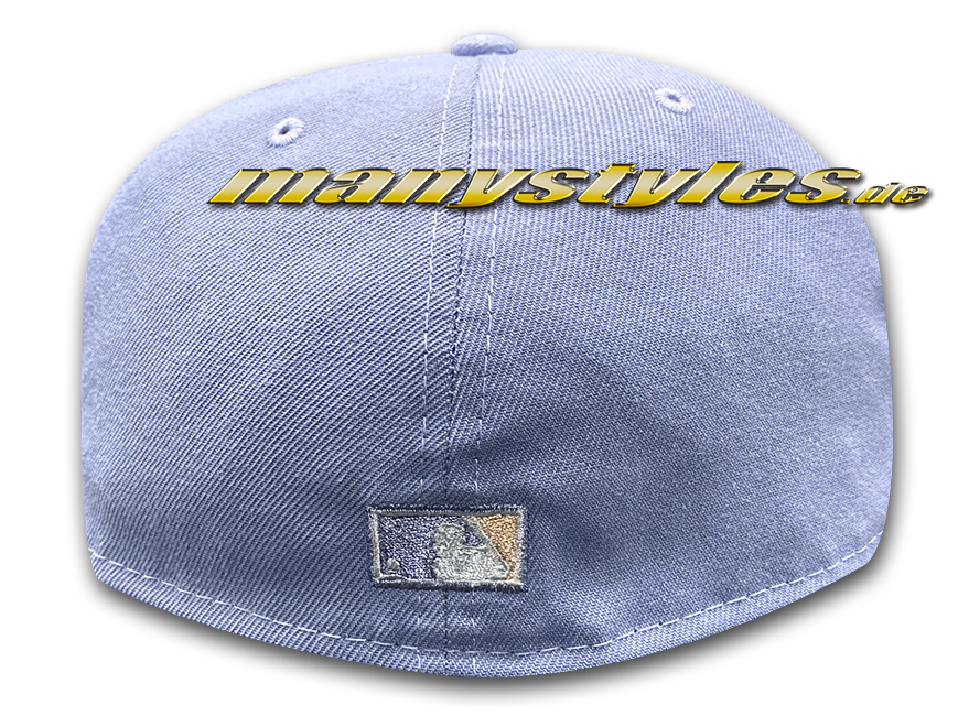 St. Louis Cardinals MLB 59FIFTY WS09 2009 World Series Lava manyStyles Pastell exclusive Cooperstown Cap in MiamiViceStyle Lava Peach Color Line von New Era Backview