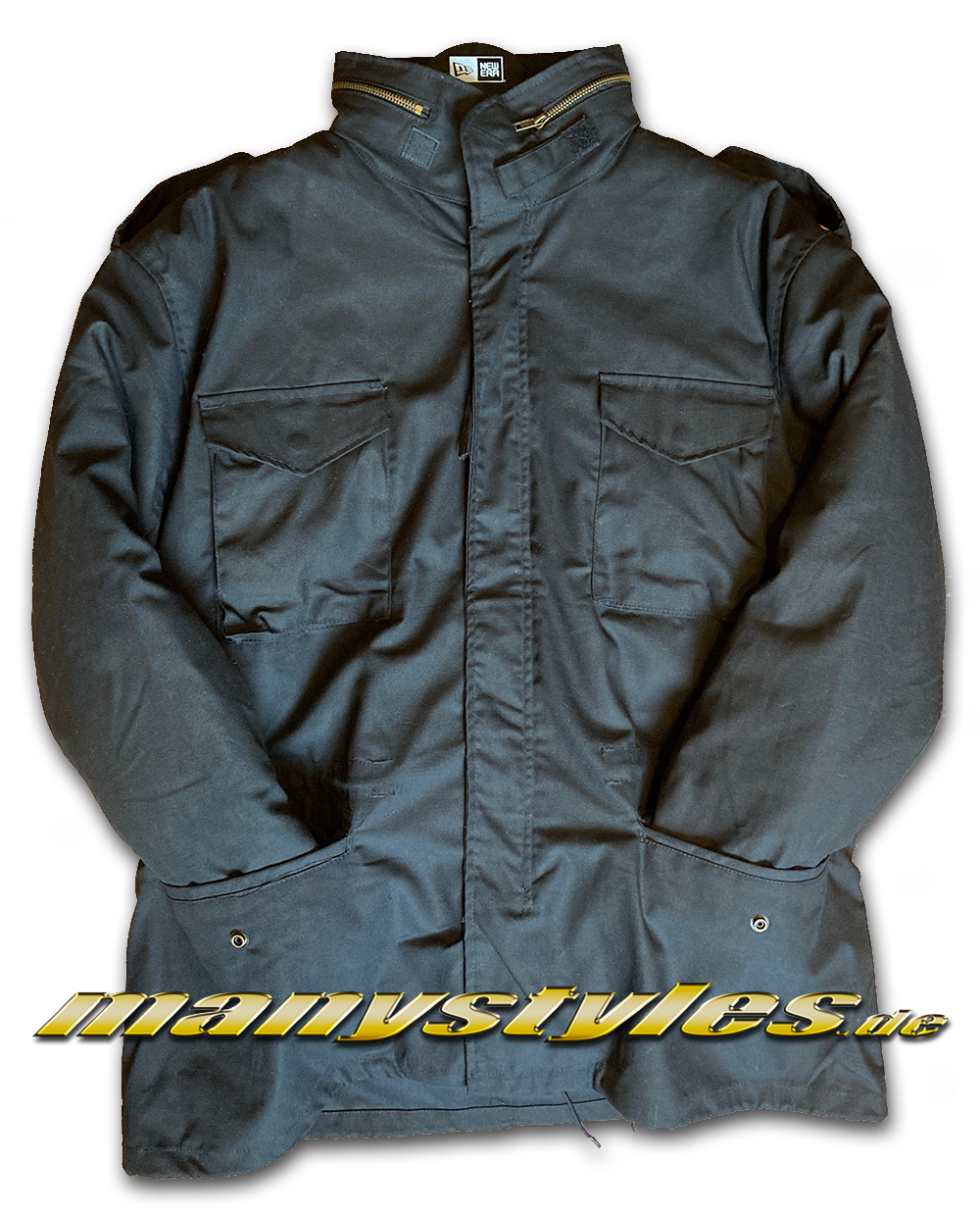 Brandit M65 Army Parka Jacket Black