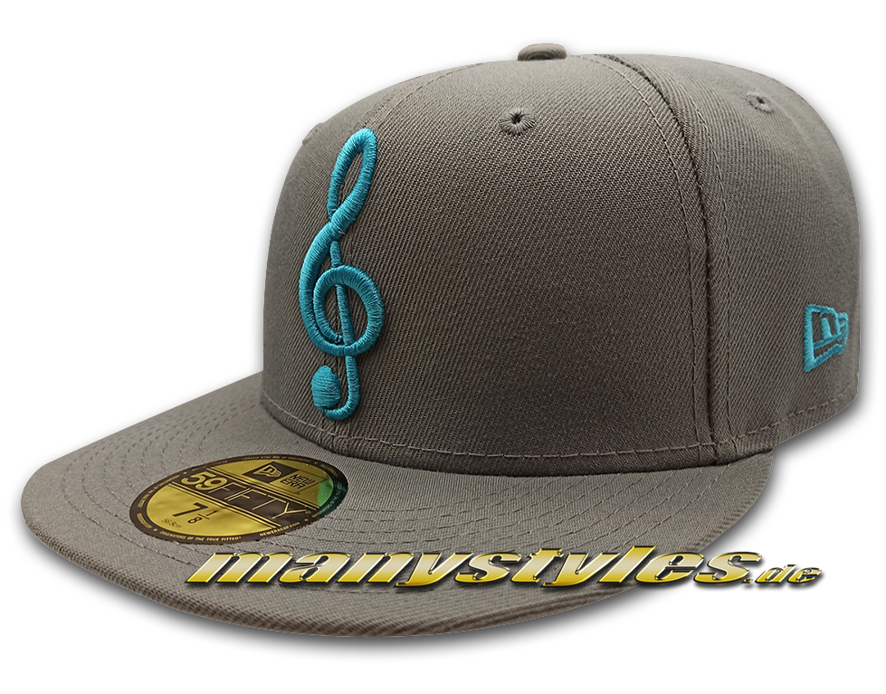 manystyles_exclusive_music_note_59fifty_cap_storm_grey_vice_blue_new_era MANYSTYLES 59FIFTY Fitted exclusive Music Note Cap Storm Grey Vice Blue von New Era Front