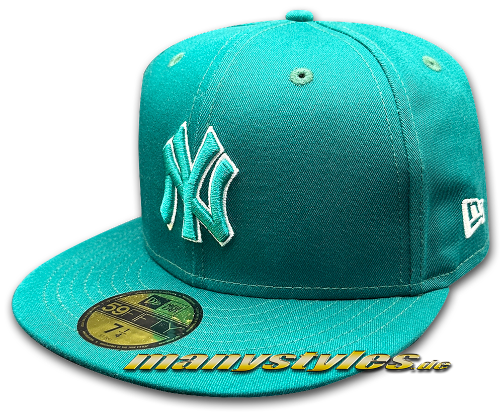 manystyles NY Yankees MLB 59FIFTY Fitted Cap League Essential Celtics Green White von New Era 