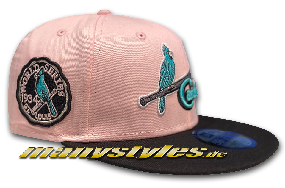 manystyles_de_new_era_st-louis_cardinals_mlb_hwc_34ws_1934_world_series_59fifty_fitted_exclusive_cap_pink_Black_alternateibV7PyO722loO St. Louis Cardinals MLB HWC 34WS 1934 World Series 59FIFTY manyStyles Pastell exclusive in MiamiViceStyle Pink Mint Color von New Era Alternate View
