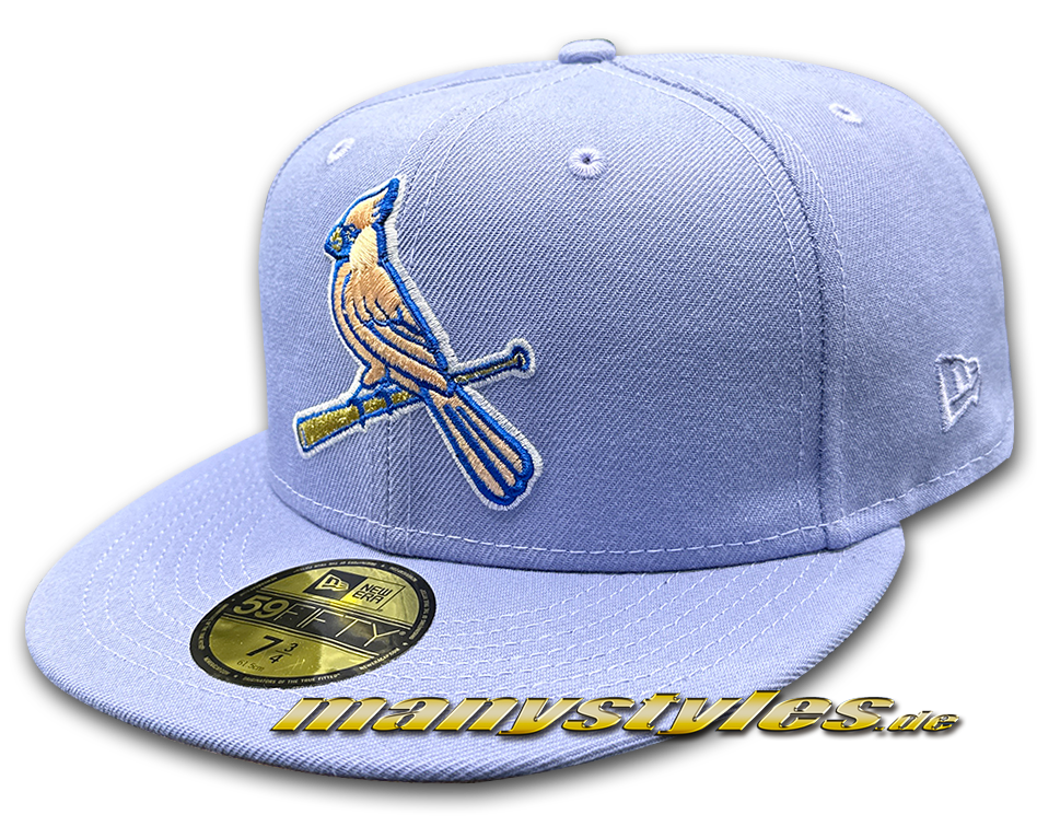 St. Louis Cardinals MLB 59FIFTY WS09 2009 World Series Lava manyStyles Pastell exclusive Cooperstown Cap in MiamiViceStyle Lava Peach Color Line von New Era