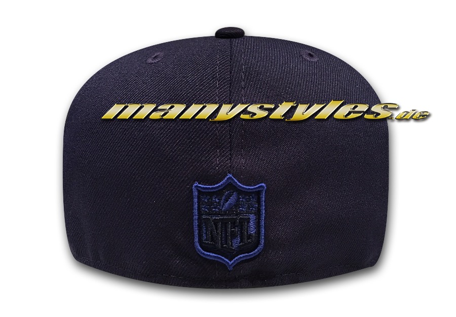  Chicago Bears NFL 59FIFTY Fitted League Pop 5950 Cap von NEW ERA NFL Shieldlogo