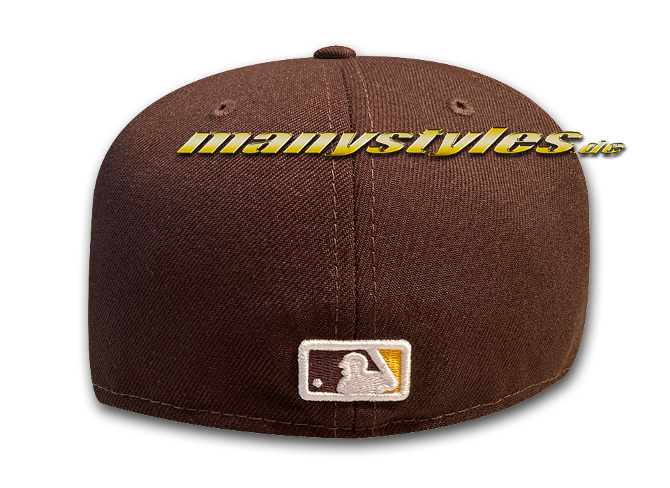 San Diego Padres MLB 59FIFTY Authentic NE Team Structure Cap von New Era Backview