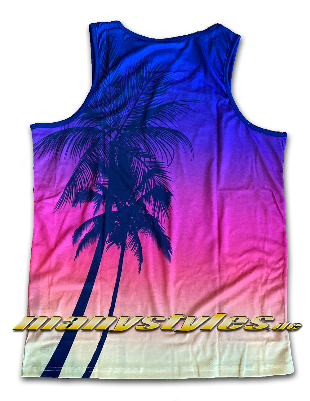 LA Lakers NBA AOP Summer City Tank Sunset von New Era Backview