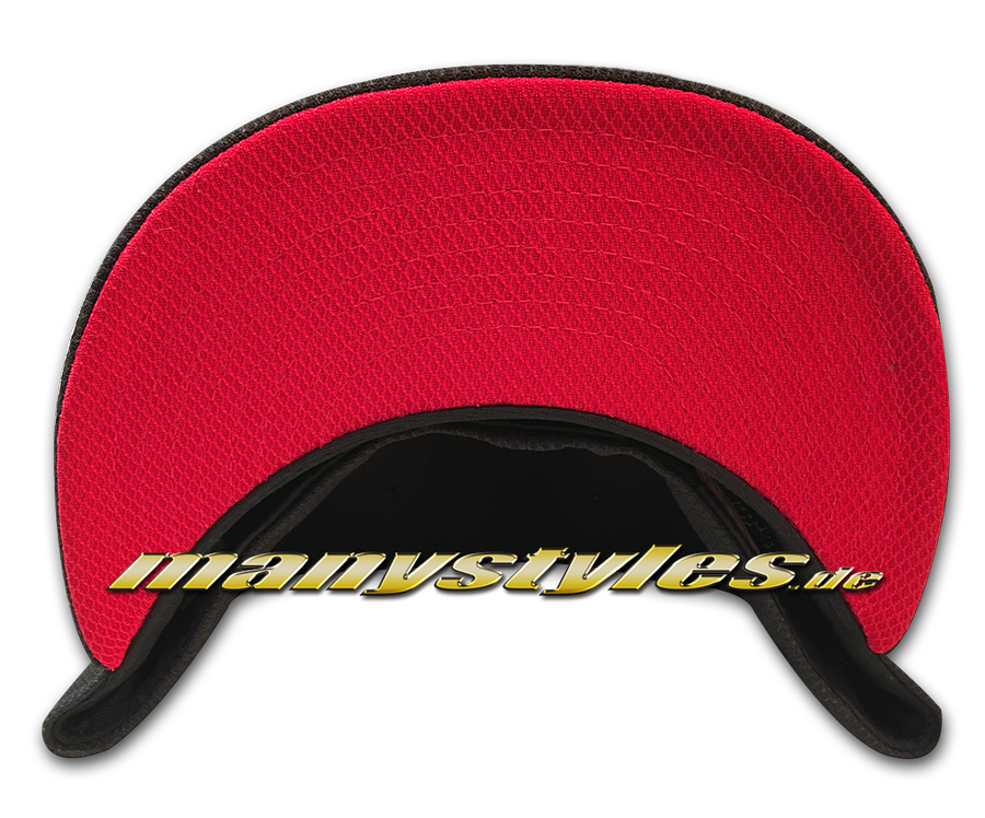 Marvel Comic Deadpool 59FIFTY Diamond Era Fitted exclusive Cap Black Red von New Era Undervisor