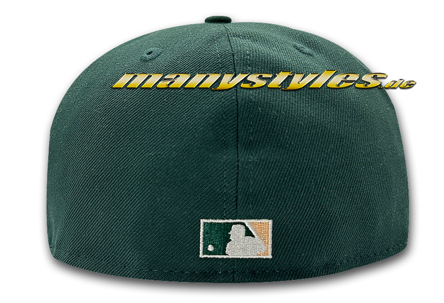 NY Yankees MLB Heart NY Love Cap Dark Green Peach