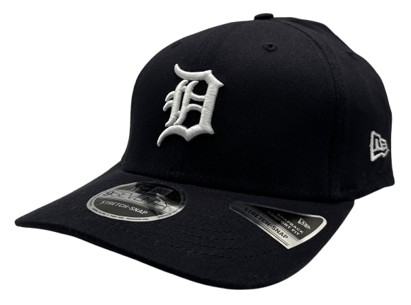 new_era_detroit_tigers_9seventy_stretch_snap_navy_white_otc Detroit Tigers MLB 9SEVENTY Stretch Snap Cap Navy White von New Era