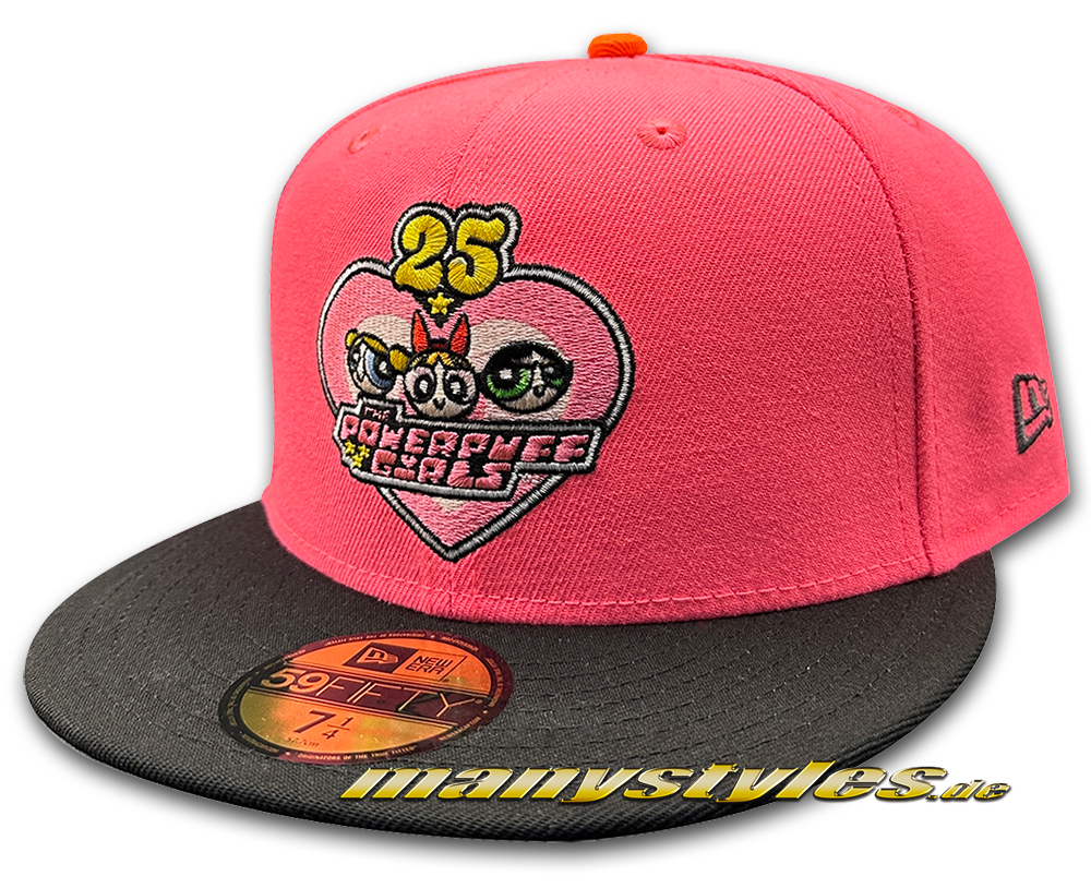 Demashita! Powerpuff Girls 9Forty Kids Cap Pink OTC Kopie