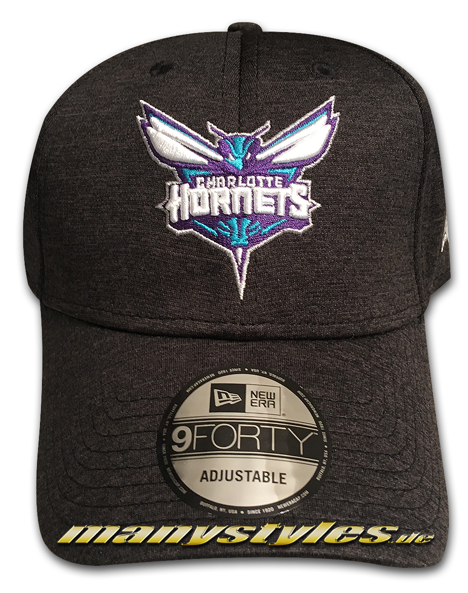 manystyles_de_new_era_charlotte_hornets_nba_9forty_shadow_tech_curved_visor_adjustable_940_cap_charcoal_heather_teal_purple_otc Charlotte Hornets NBA 9FORTY Shadow Tech Jersey Cap Charcoal Heather Teal Purple OTC 940 Curved Visor Adjustable Cap von New Era