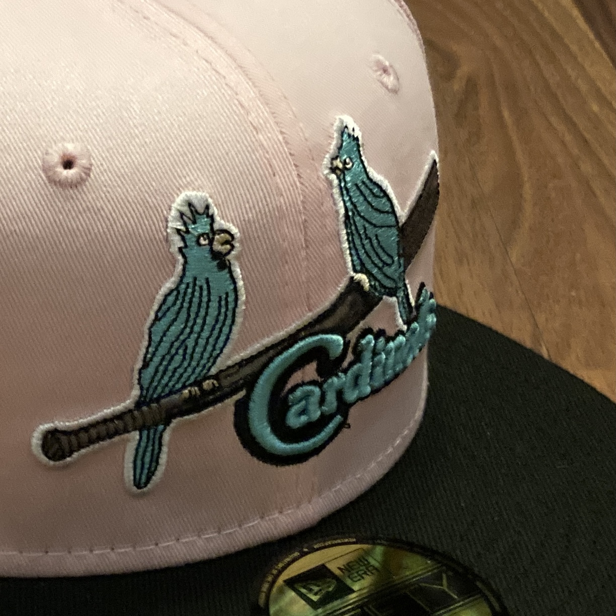 St. Louis Cardinals MLB 59FIFTY manyStyles Pastell exclusive in MiamiViceStyle Pink Mint Color von New Era