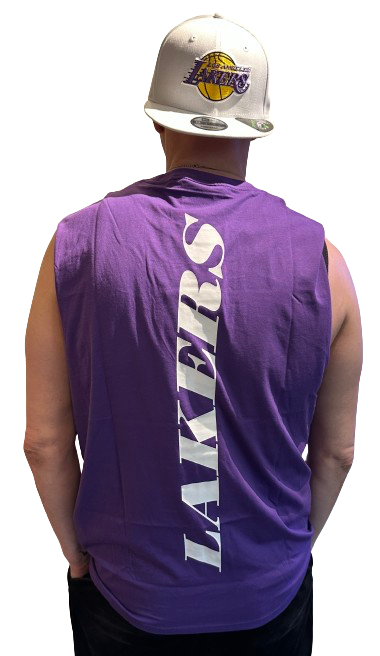 IMG_3067 Chicago Bulls NBA Sleeveless T-Shirt Red OTC Official Team Color von New Era Backview