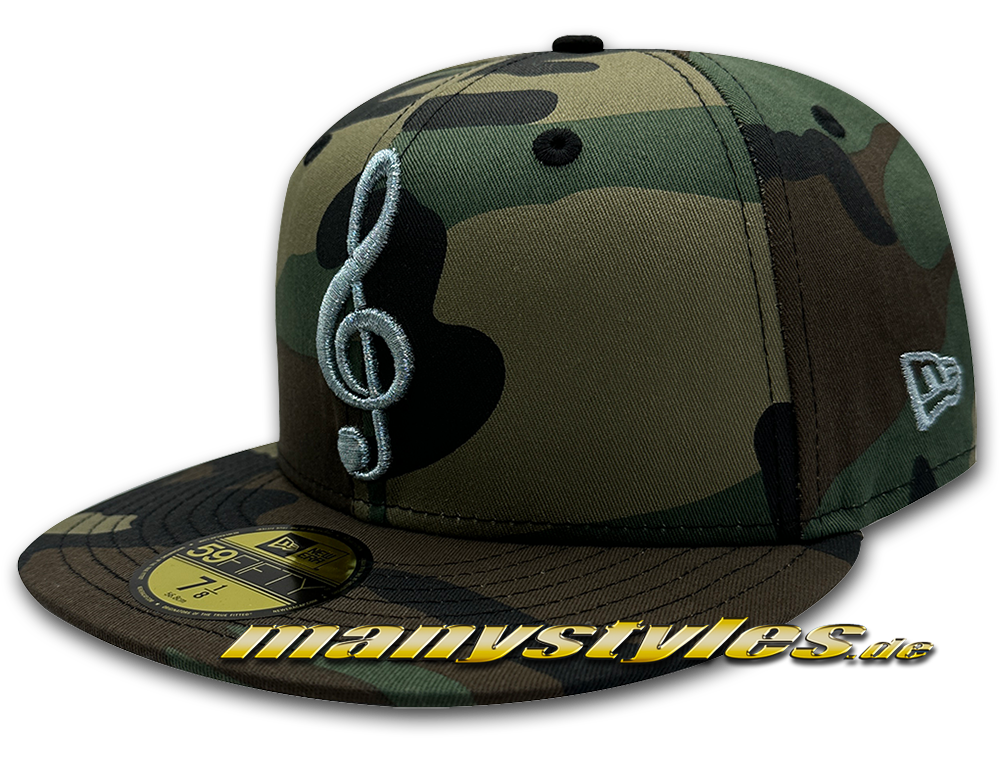 manystyles_new_era_music_note_exclusive_59fifty_cap_woodland_camouflage_vice_blue_silver_shine Gönnt euch gleich die auf 18stück limitierte New Era Unlicensed 59FIFTY Fitted Cap Music Note Cap Woodland Camouflage Denim Blue exclusive bei manystyles Realllll