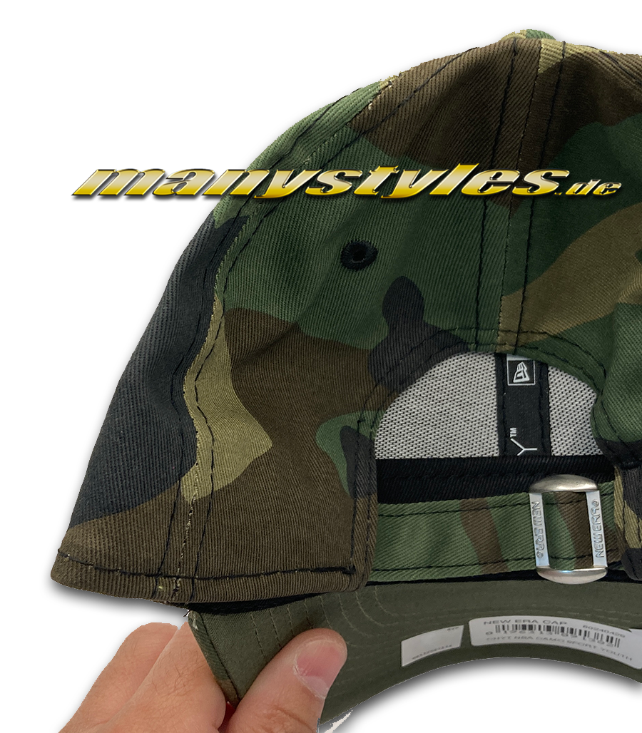 manystyles_de_new_era_chicago_bulls_nba_9forty_league_essential_kids_cap_woodland_camouflage_team_color_otc_backview Chicago Bulls NBA 9FORTY NBA Camo Woodland Camouflage OTC Curved Visor Cap von New Era Backview