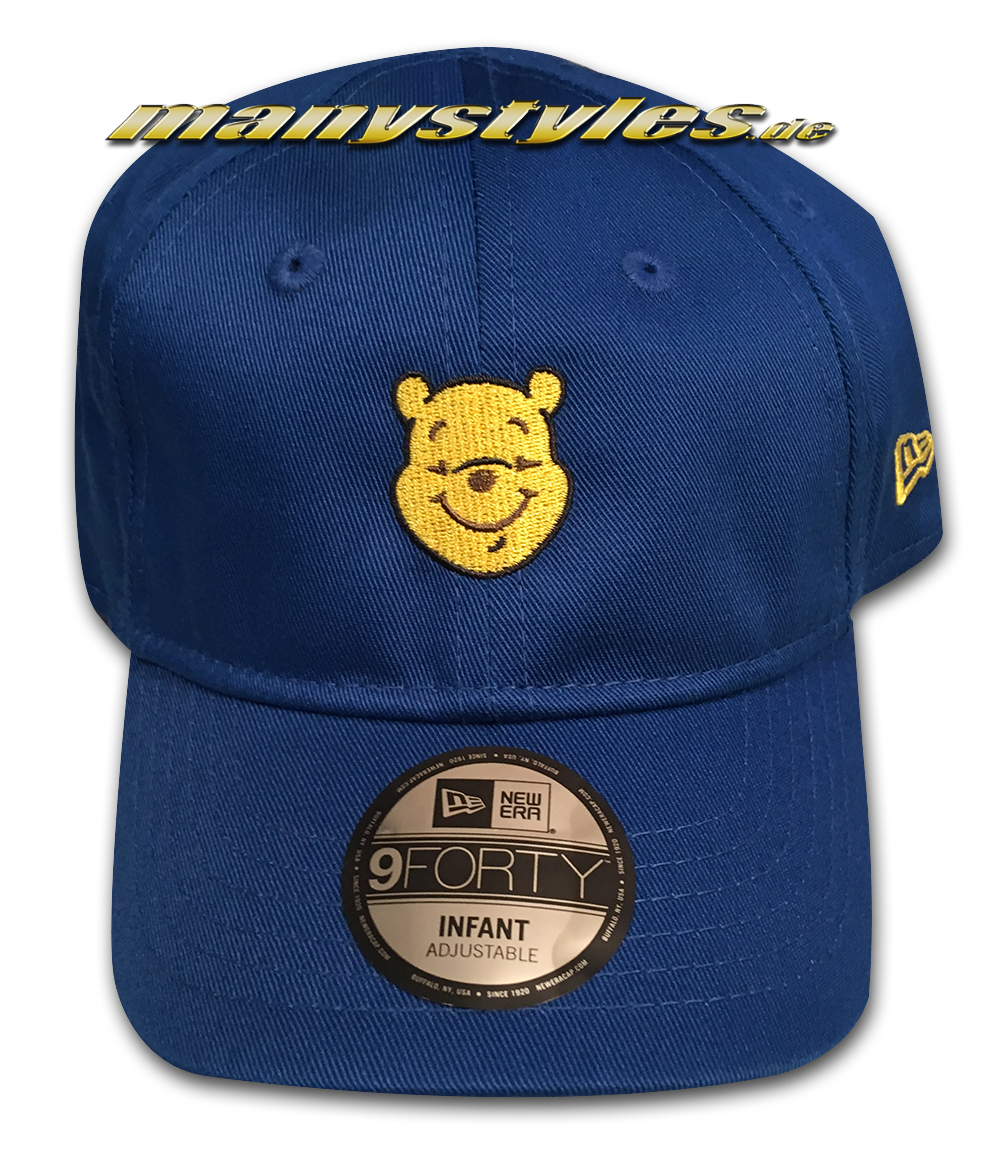 manystyles_de_new_era_disney_kids_character_9forty_infant_winnie_pooh_winnie_puuh_der_baer_cap_royal_yellow Disney Winnie Pooh Kids Character 940 Curved Visor adjustable Cap von New Era