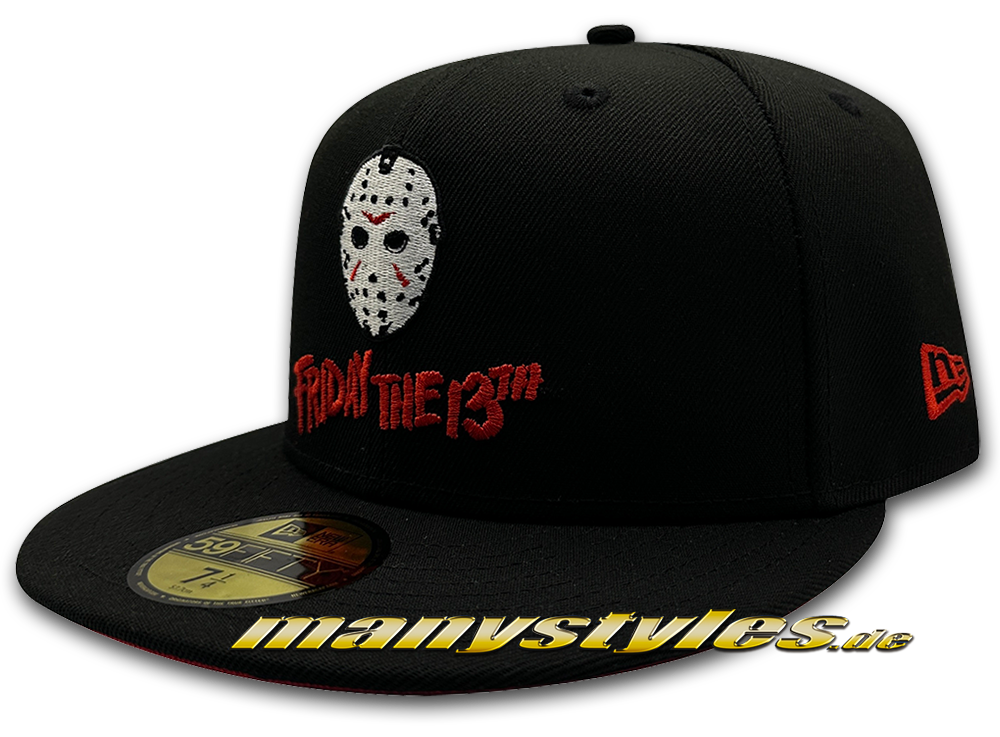 Friday The 13th New Era exclusive Cap Black Red 