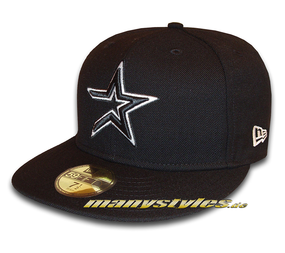 Houston Astros 59FIFTY MLB Basci Outline Cap Classic Retro Logo von New Era