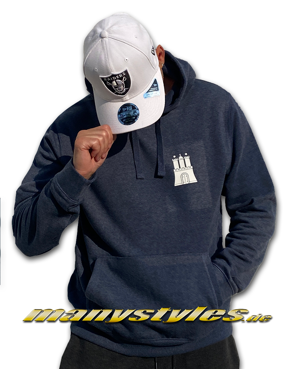 HH Hamburg Hammaburg exclusive Hooded Heather Denim
