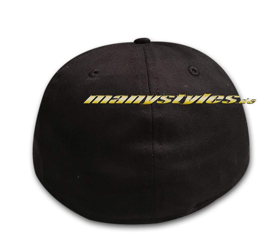 NY Yankees MLB 59FIFTY Metal Badge Metallic Logo Gold von New Era Back Clean
