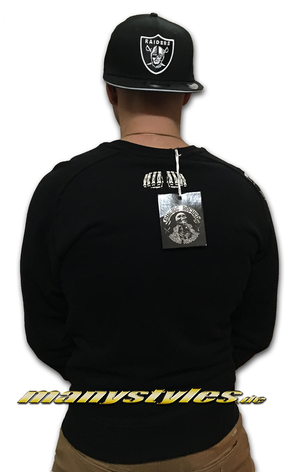 Yakuza Premium Crewneck Sweater: Back