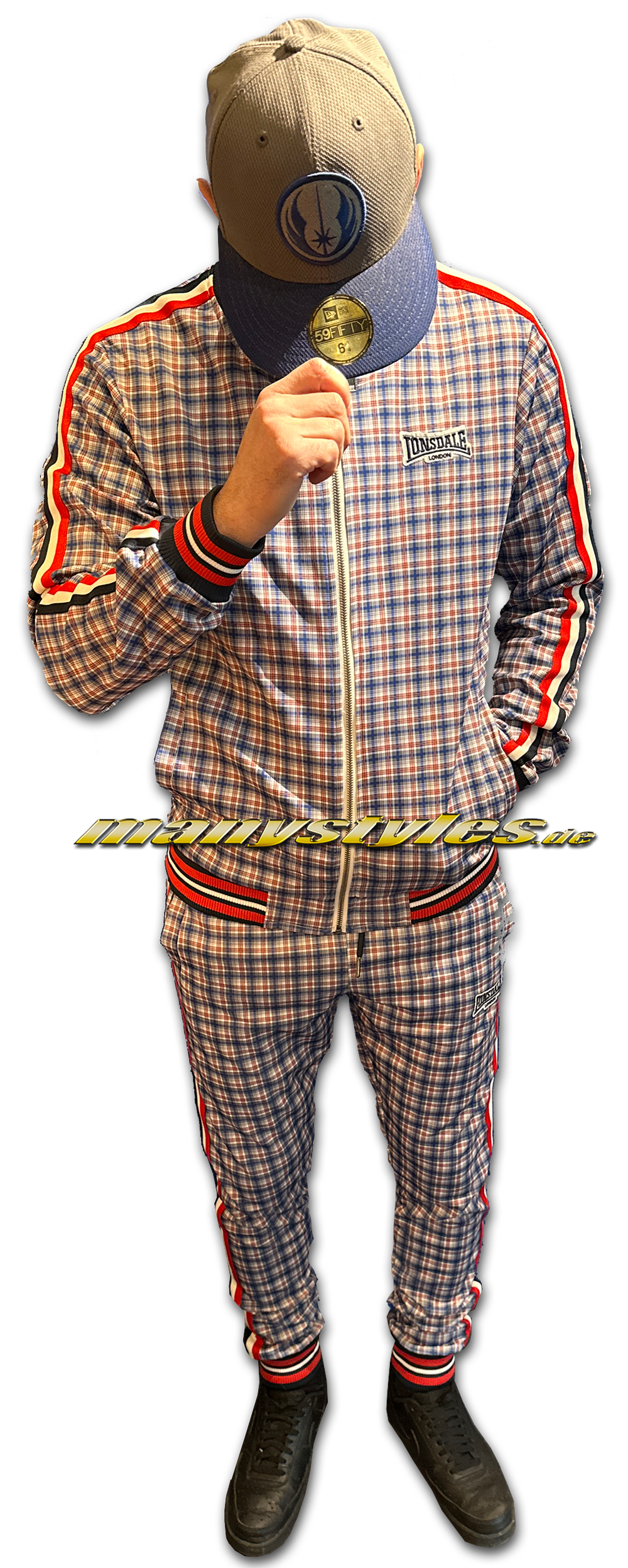 Lonsdale-Boxing-Track-Suit-Burmarsh-Blue-White-Red Lonsdale Boxing Track Suit Burmarsh Blue White Red Backview for real