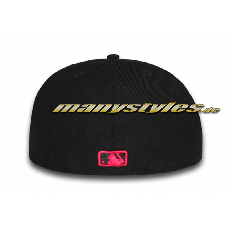 NY YANKEES MLB Special Flawless Big Logo Multi Colored Heart Cap Cardinal Red Beetroot (Pink) White