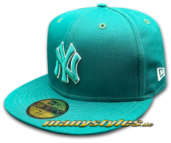 manystyles NY Yankees MLB 59FIFTY Fitted Cap League Essential Celtics Green White von New Era 