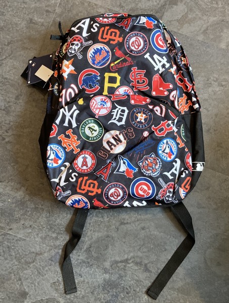 All Over Print MLB AOP Backpack Black Multicolor All Over Print All Teams von New Era Front