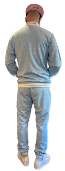 Lonsdale Track Suit Ashwell Sky White