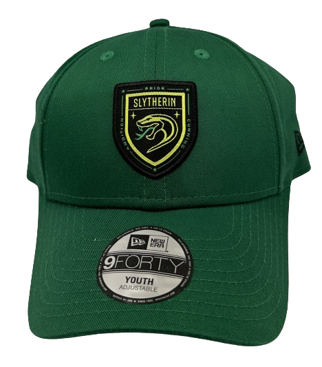 Harry Potter Slytherin 9FORTY Youth Kids Adjustable Snapback Cap in Green von New Era