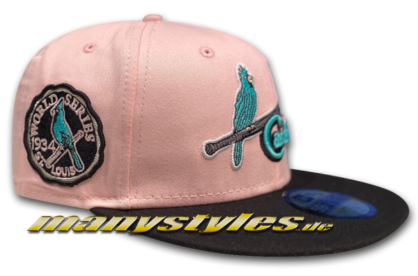 St. Louis Cardinals MLB HWC 34WS 1934 World Series 59FIFTY manyStyles Pastell exclusive in MiamiViceStyle Pink Mint Color von New Era Alternate View
