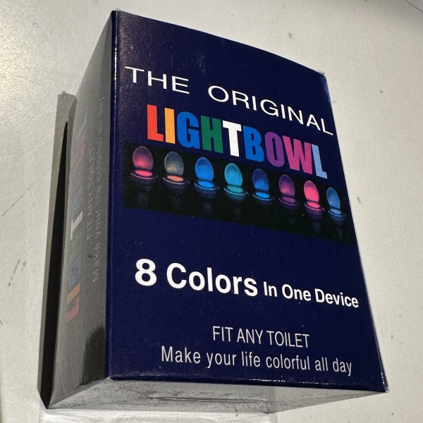 Universal LED Motion Sensor Multi Color WC Flash Light 8 Colors