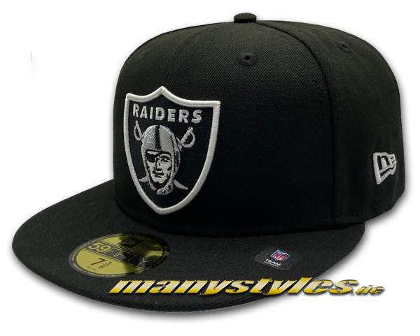 Las Vegas Raiders NFL 9FIFTY 5950 C3Logoside Snapback Cap Black OTC von New Era