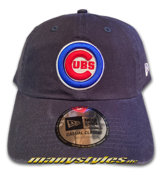 Chicago Cubs MLB Casual Classic Curved Visor Adjustable Dead Cap Navy Blue Red Royal White OTC von New Era