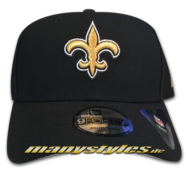 New Orleans Saints 9FORTY NFL The League Curved Visor Adjustable Cap Original Team Color OTC von New Era