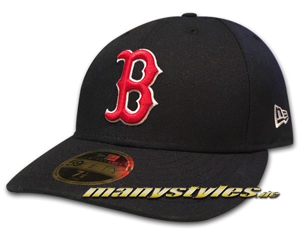 BOSTON RED SOX MLB Low Profile Low Crown Performance Team Color Cap Game von NEW ERA