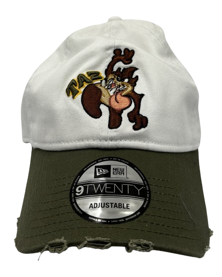 Looney Tunes Taz 9TWENTY Adjustable Cap White Nov Olive von New Era