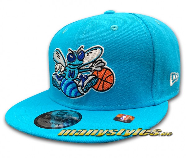 New Era Charlotte Hornets NBA21 75Years 9FIFTY City Snapback Cap OTC Original Team Color