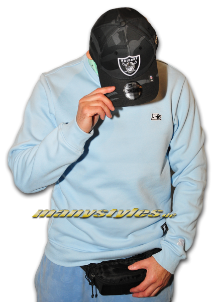 manystyle Starter Crewneck Sweatshirt Horizon Blue