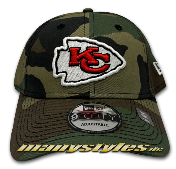 Kansas City Chiefs NFL 9FORTY League Essential Camouflage OTC